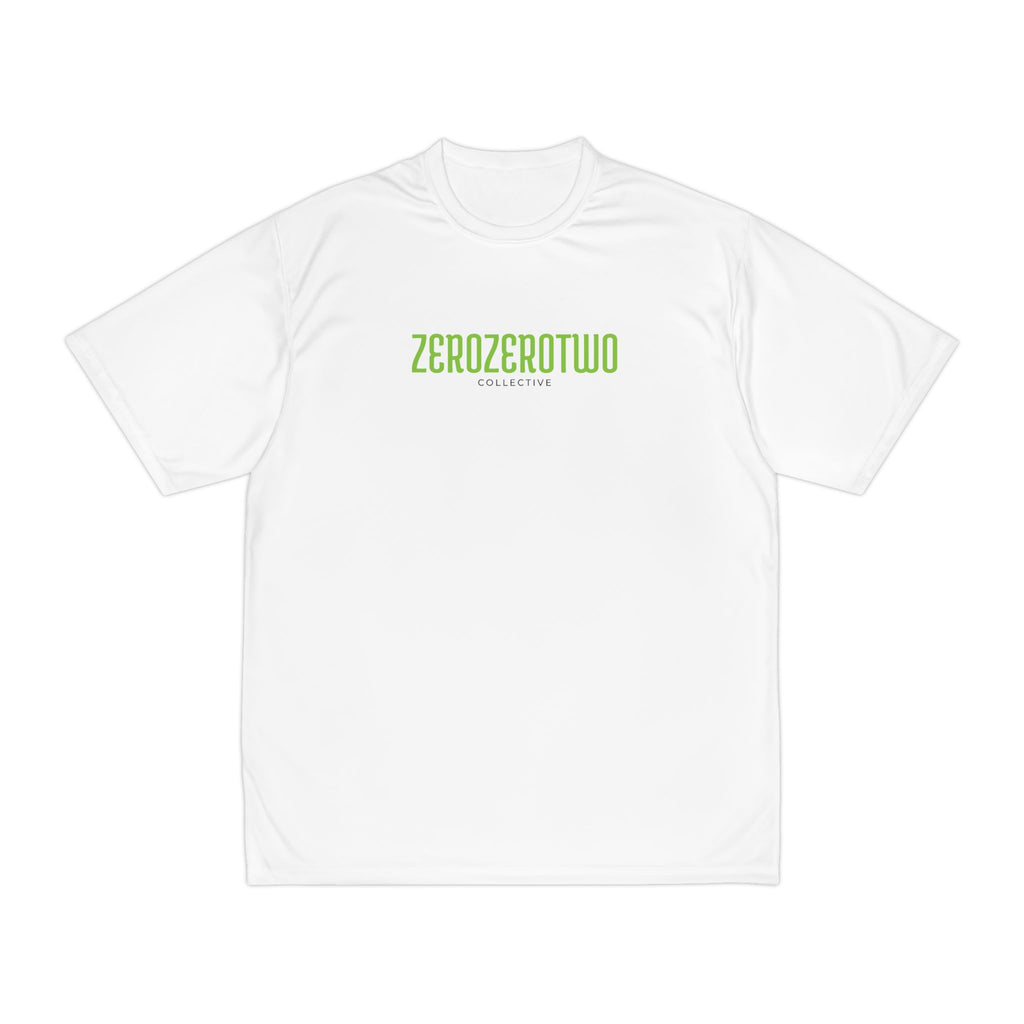 Pickleball ZeroZeroTwo Green Branded Men's Performance Sports T-Shirt