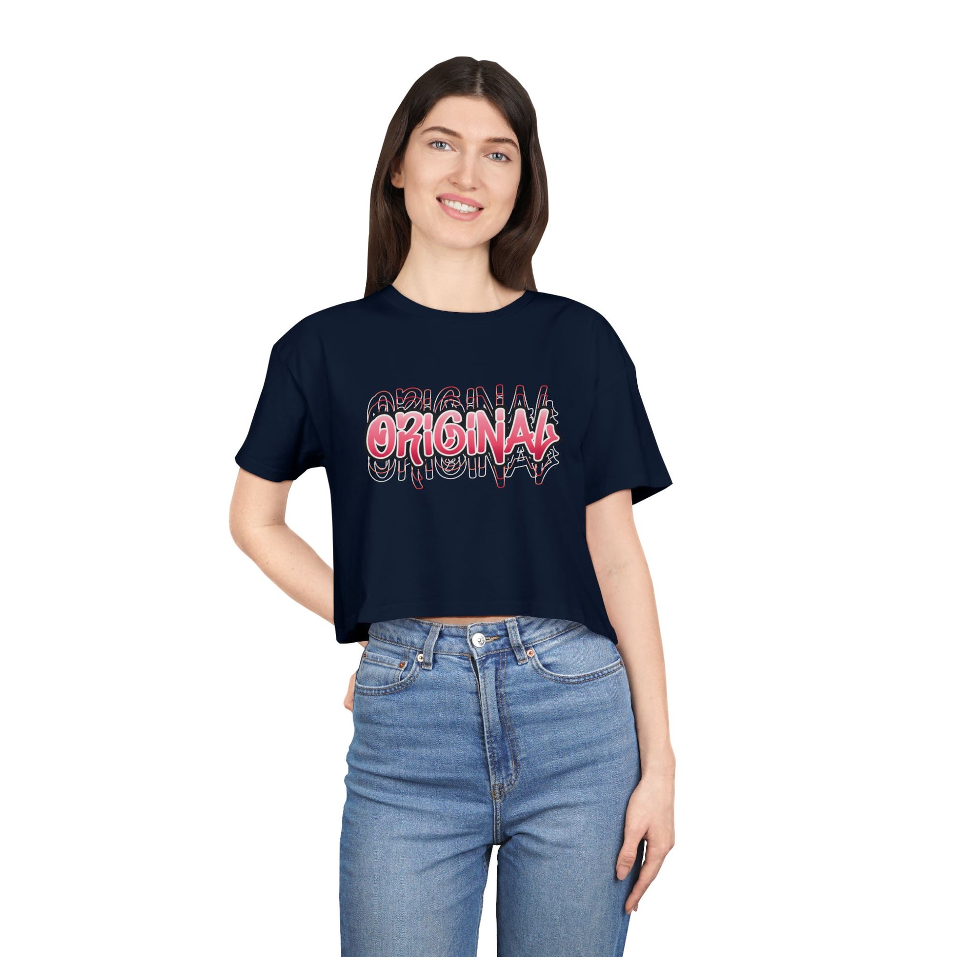 Original Statement Women's Crop Tee