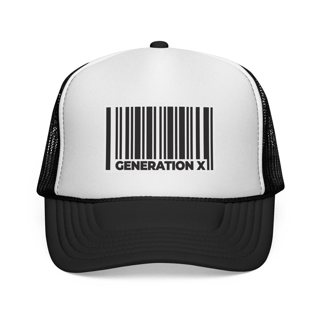 Generation X Barcode Statement Unisex Adjustable Trucker Cap