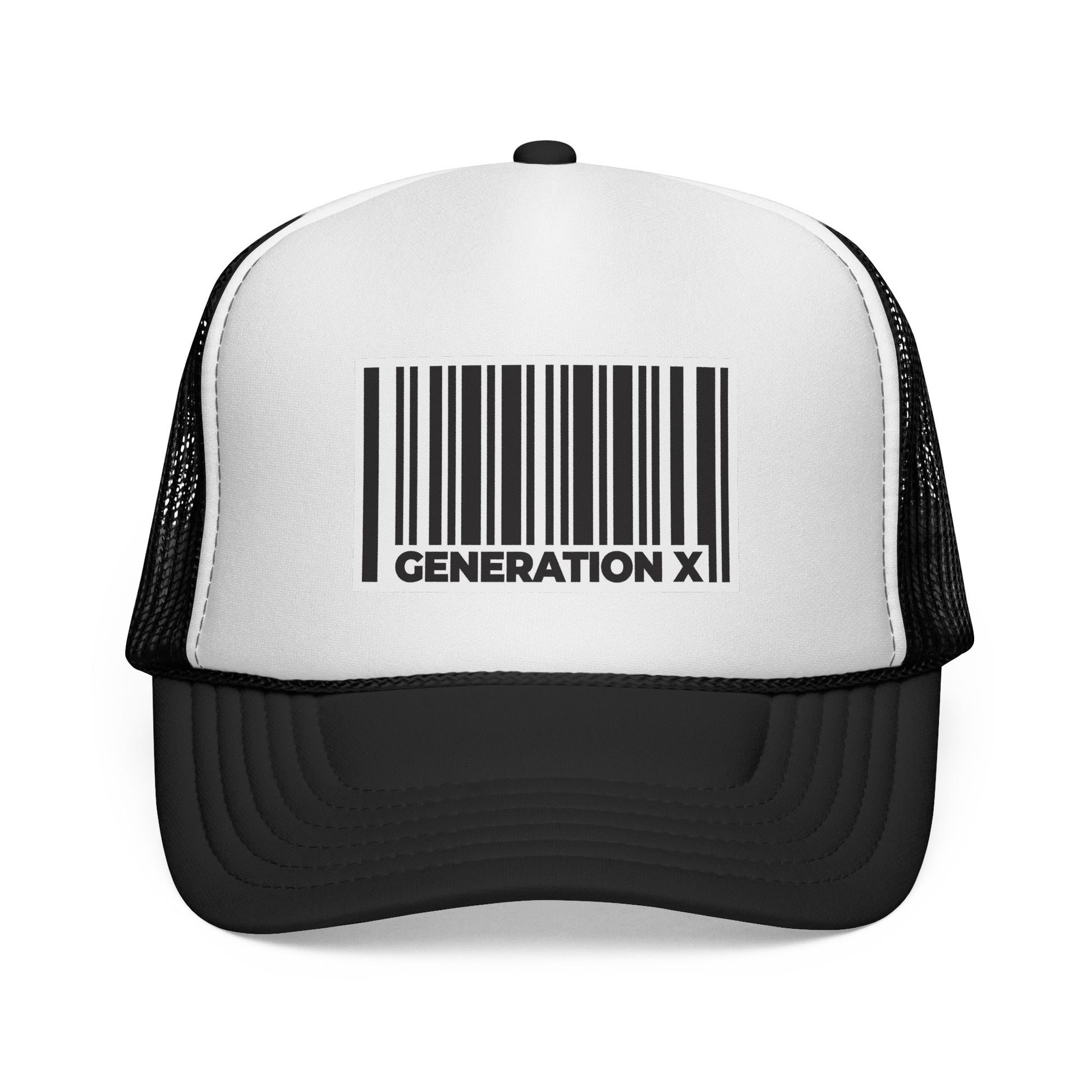 Generation X Barcode Statement Unisex Adjustable Trucker Cap