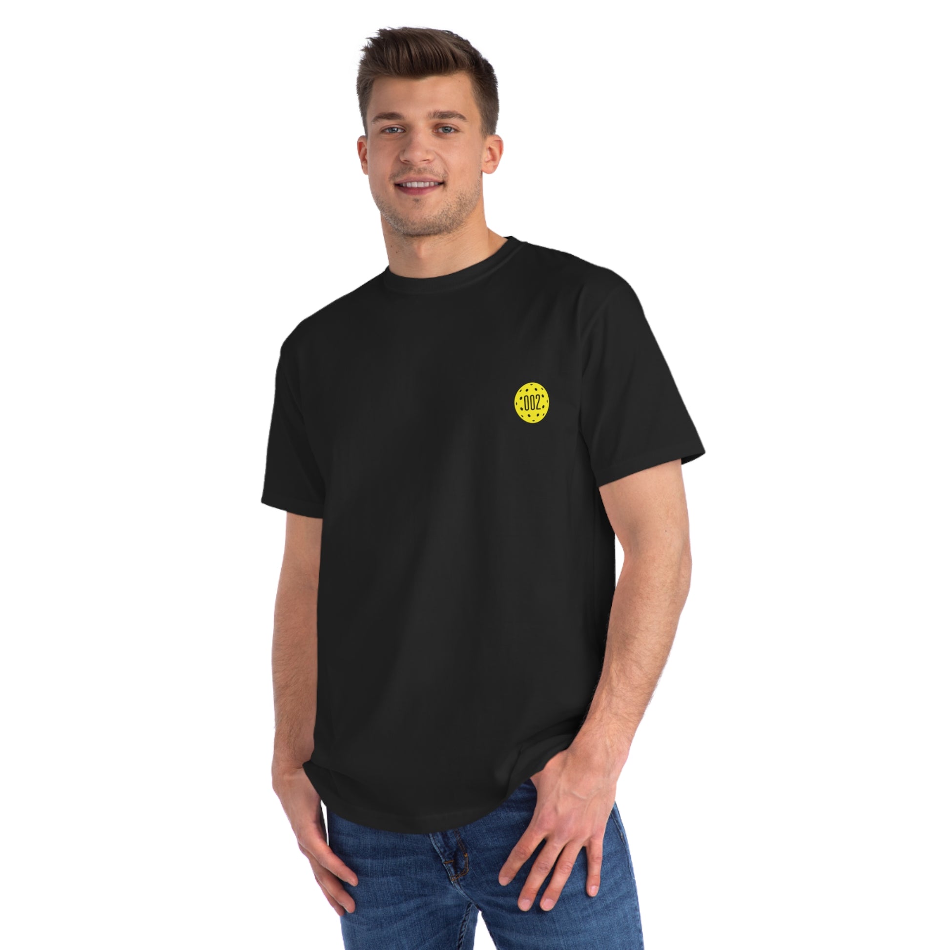 ZeroZeroTwo Branded Pickleball Organic 100% Cotton Unisex Classic T-Shirt