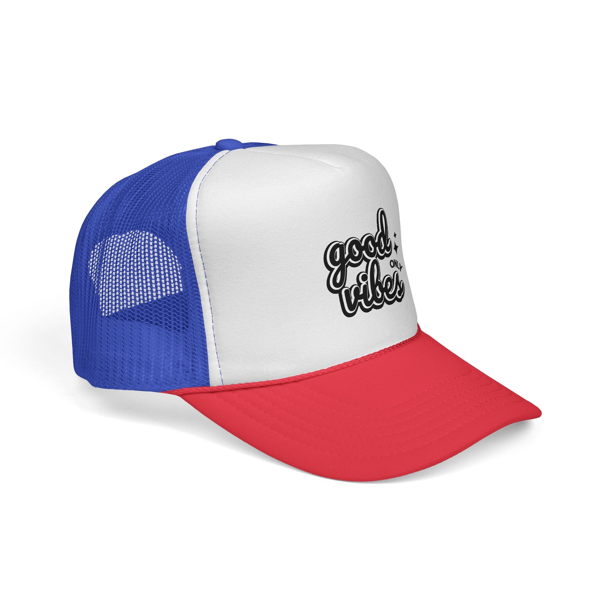 Good Vibes Only Unisex Adjustable Trucker Cap