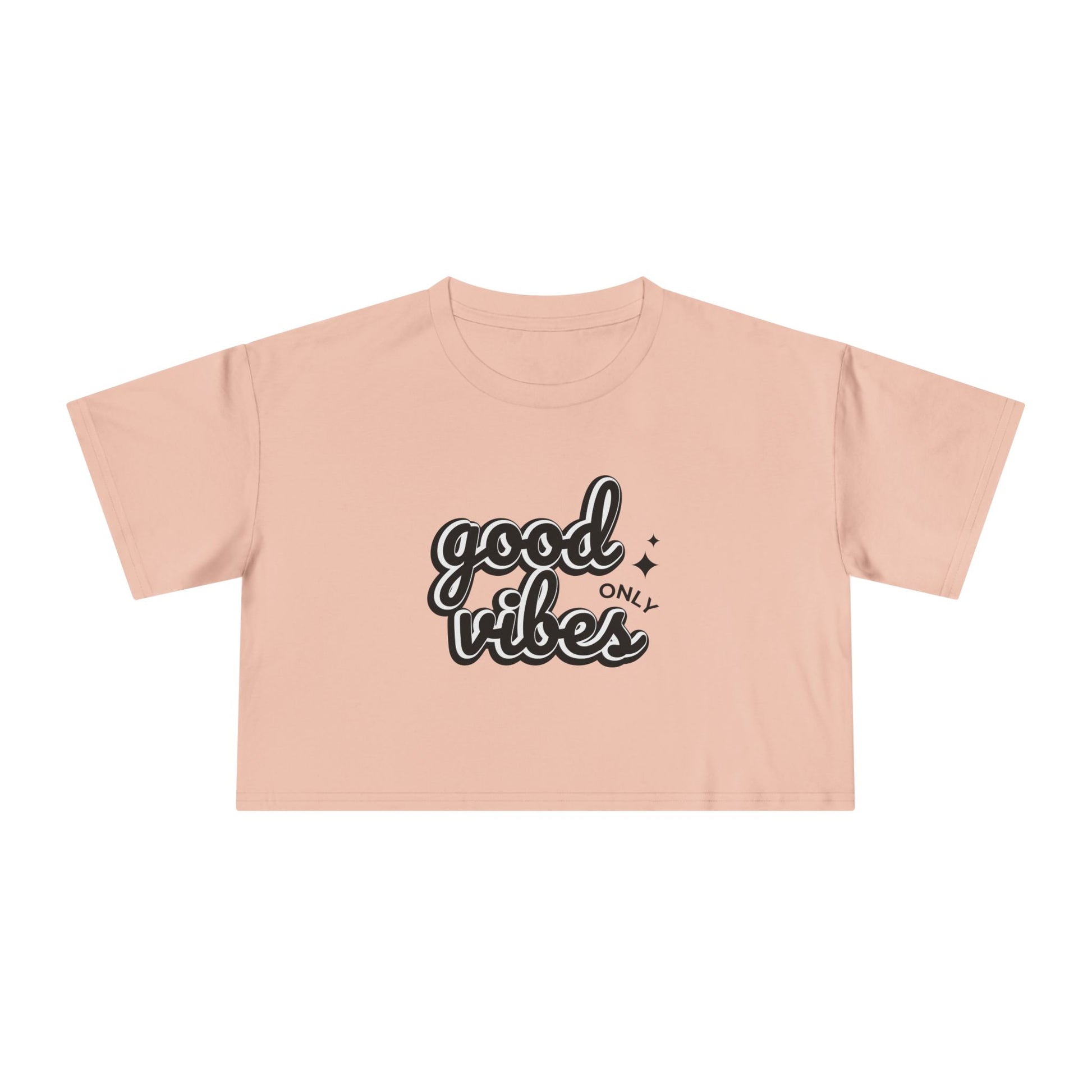 Good Vibes Only Women's Crop Tee