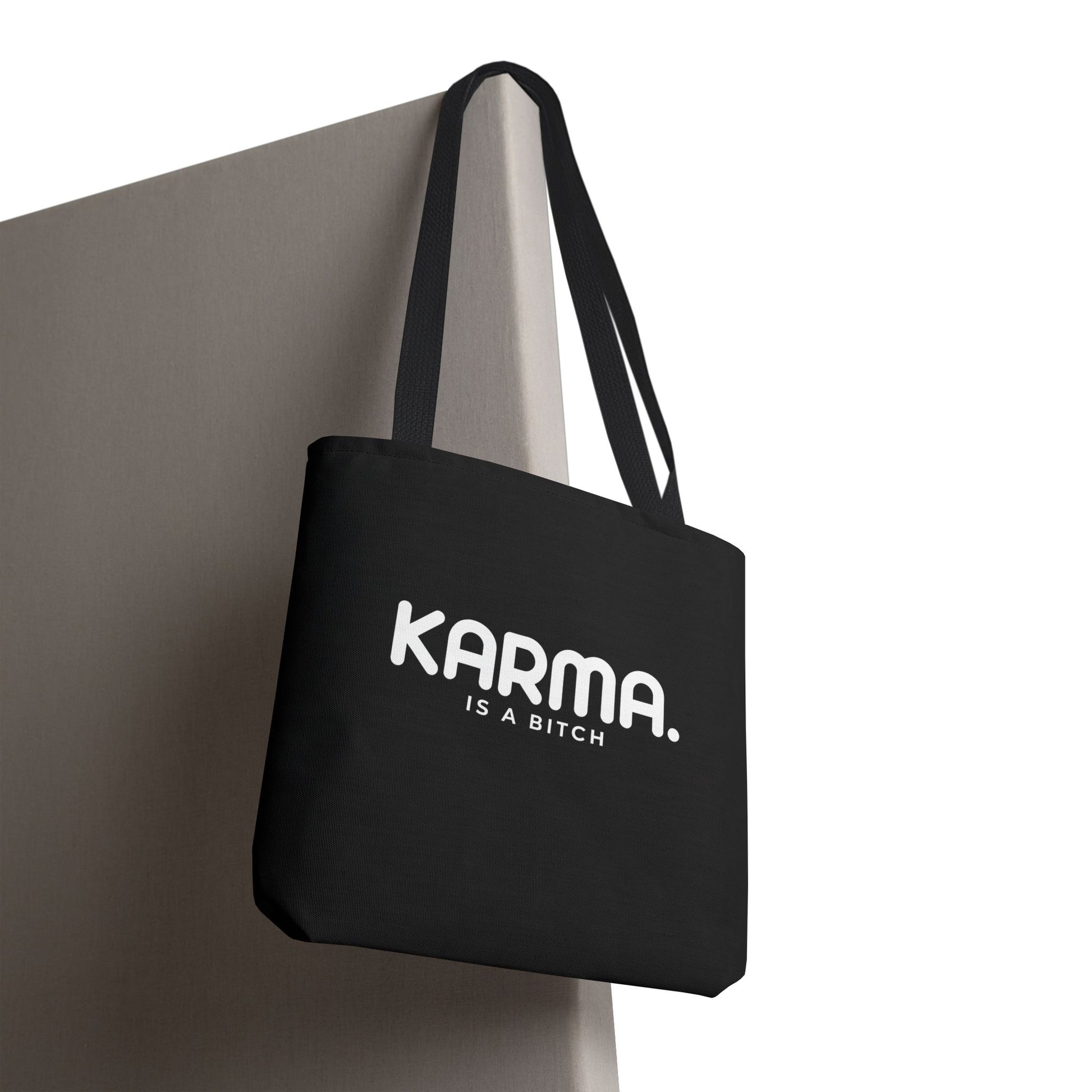 Karma is a Bitch Statement Design Eco Tote Reusable Shopping Bag