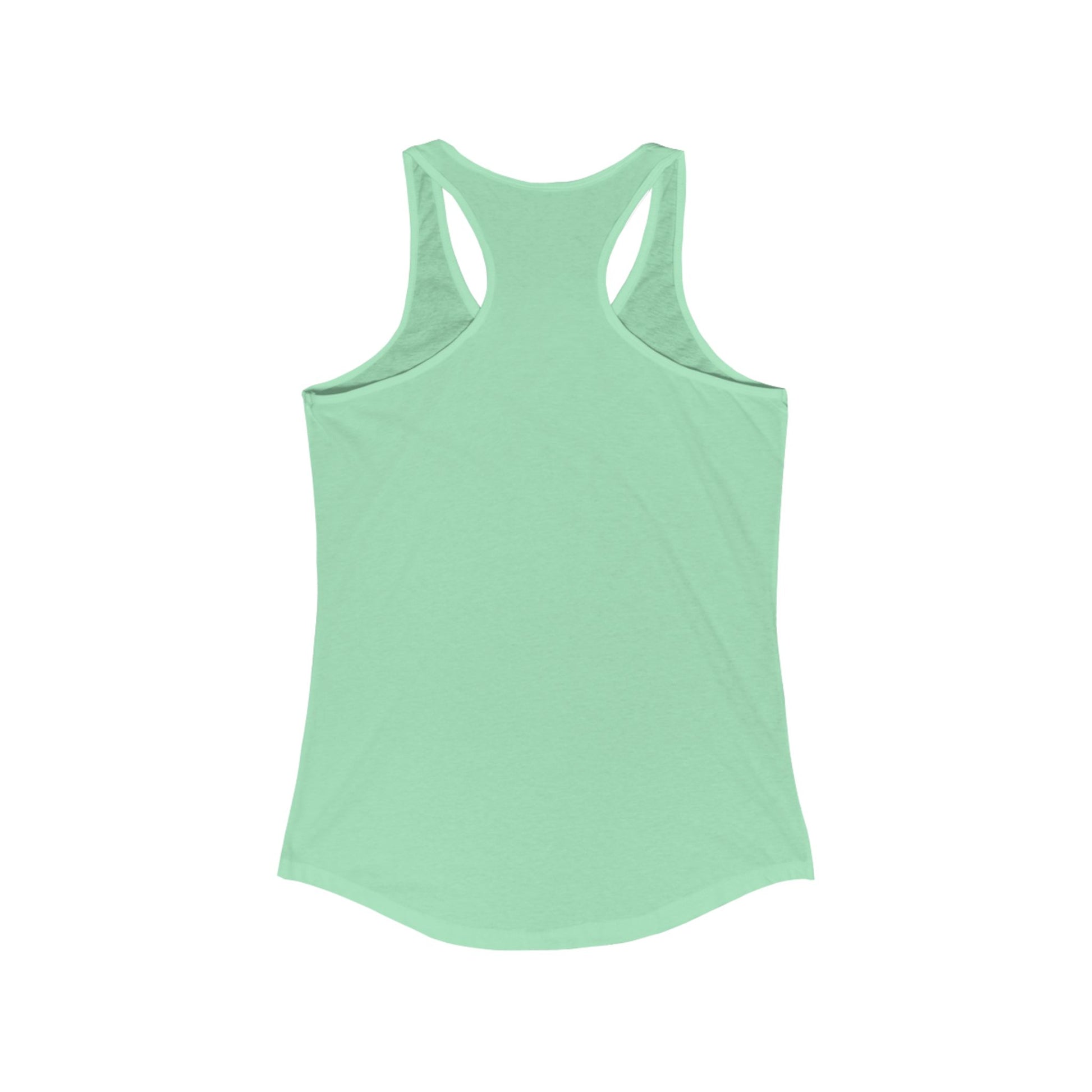 Born To Be Real Not Perfect. Women's Racerback Statement Tank