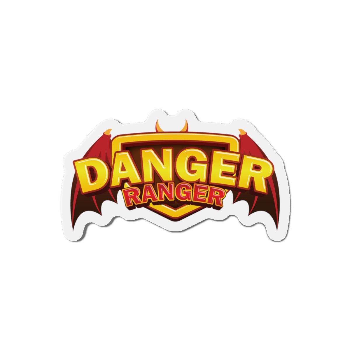 Danger Ranger Die-Cut Fridge Magnets