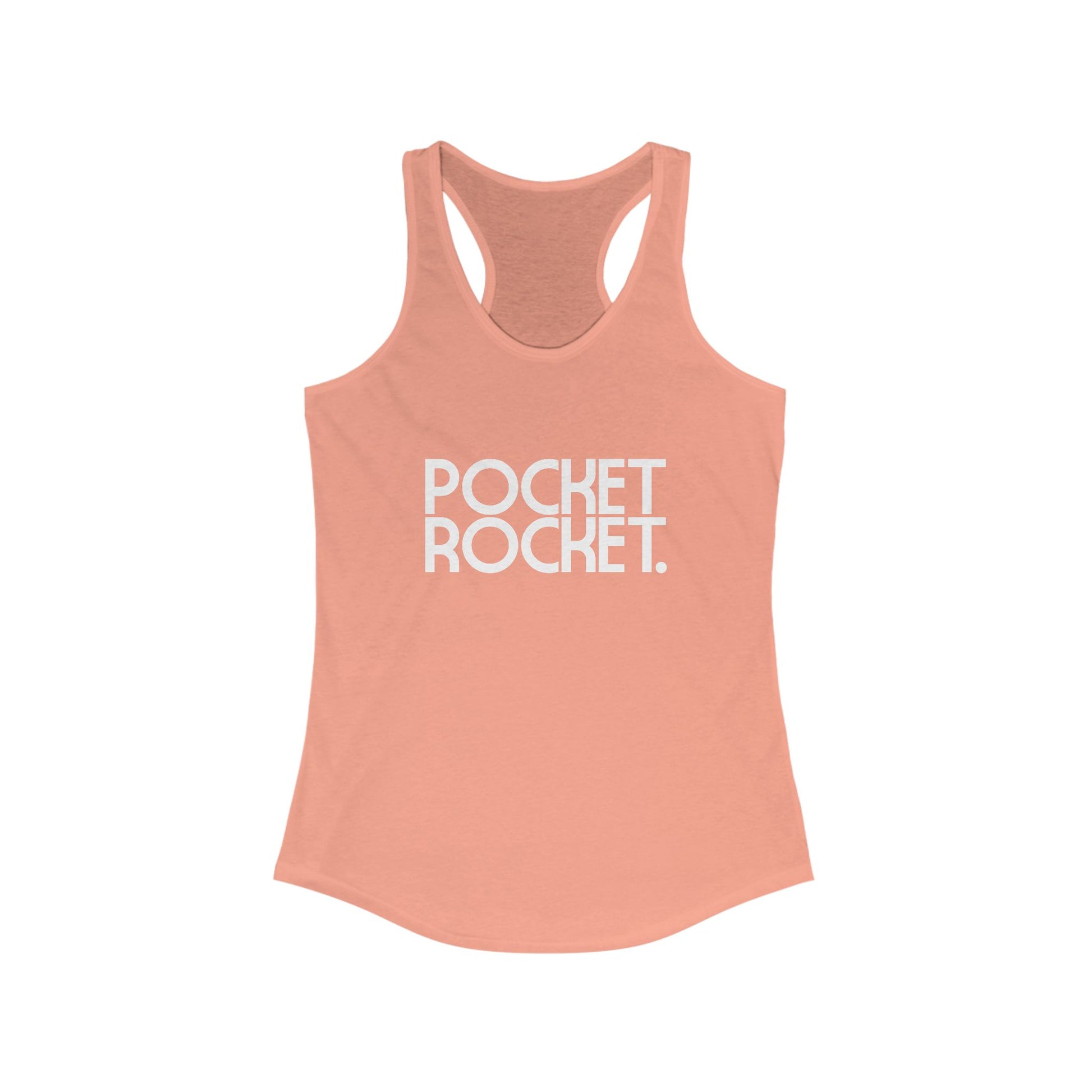 Pocket Rocket Women's Racerback Statement Tank