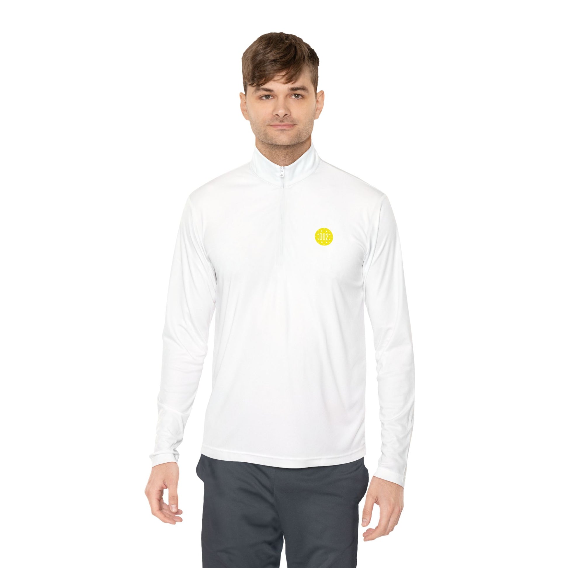 ZeroZeroTwo Branded Pickleball Unisex Quarter-Zip Pullover