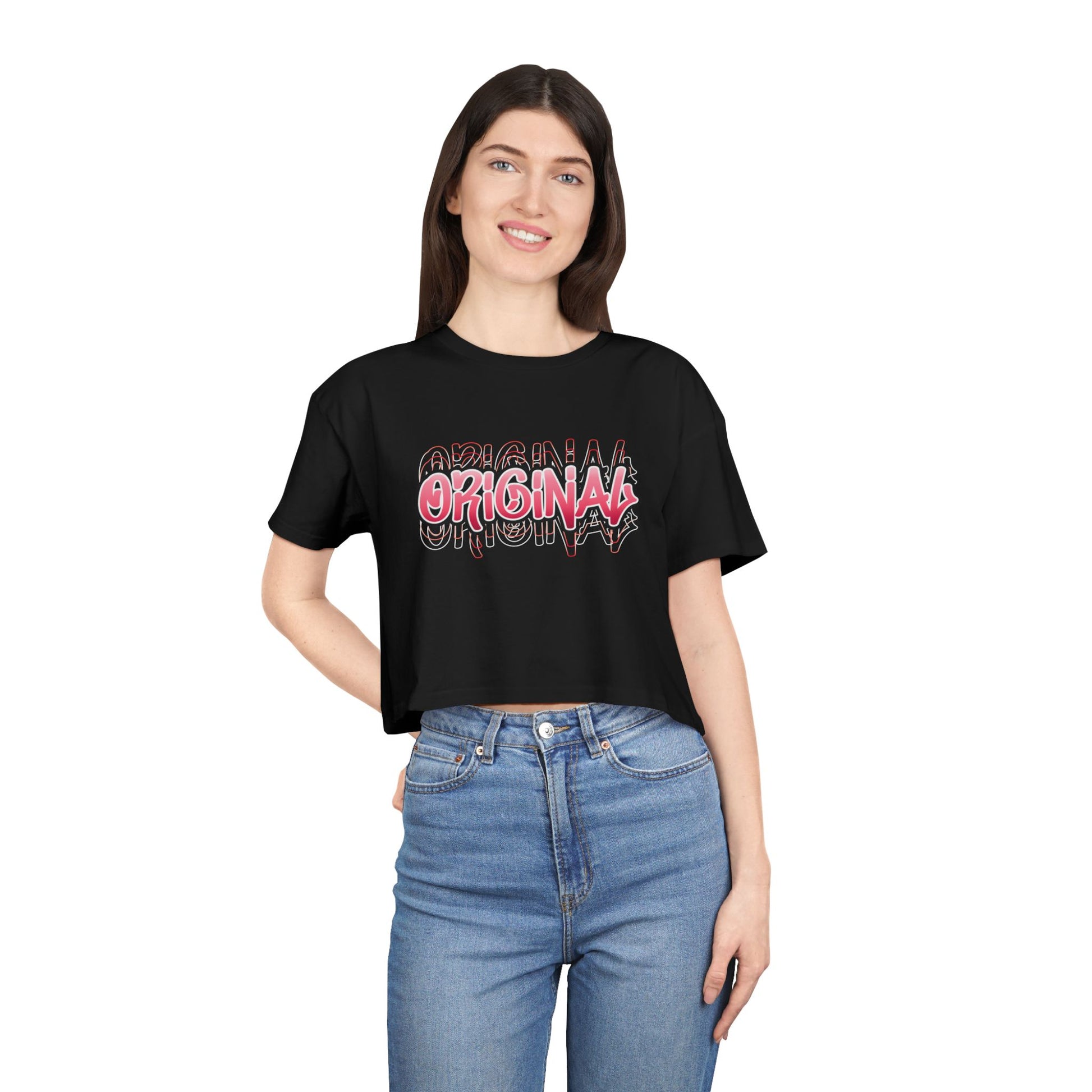 Original Statement Women's Crop Tee