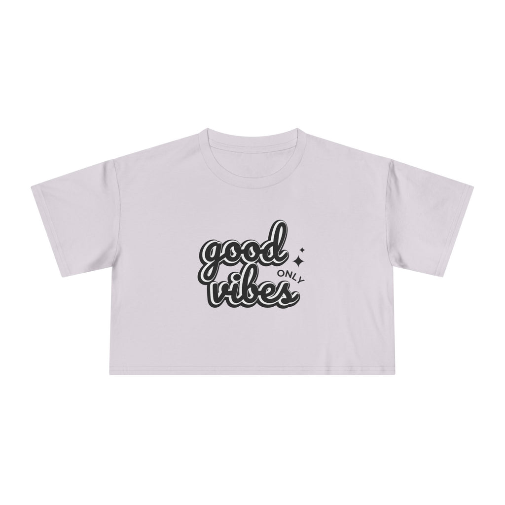 Good Vibes Only Women's Crop Tee