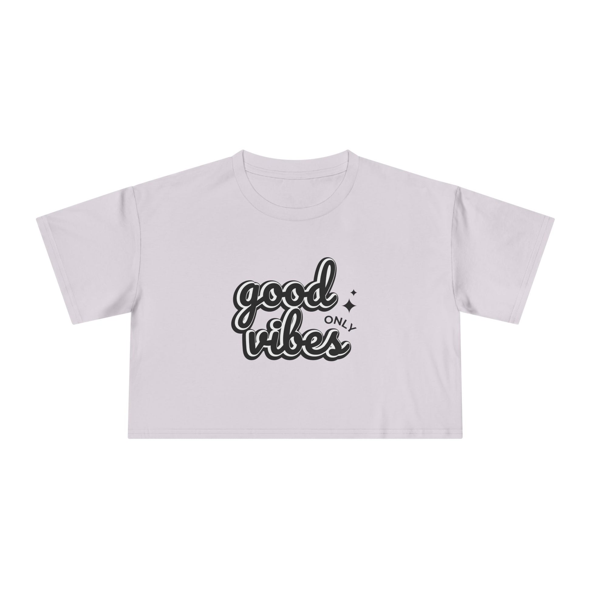 Good Vibes Only Women's Crop Tee