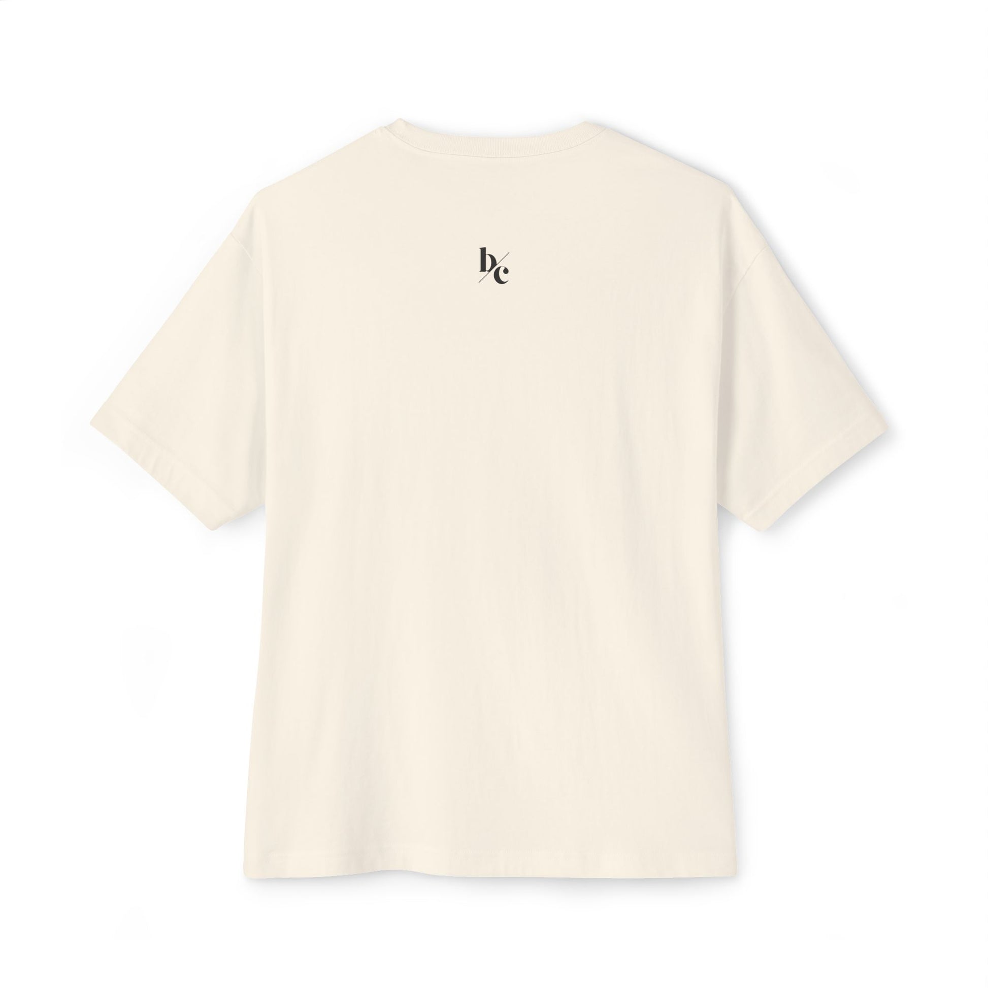 Live Laugh Love Statement Unisex Oversized Boxy Tee