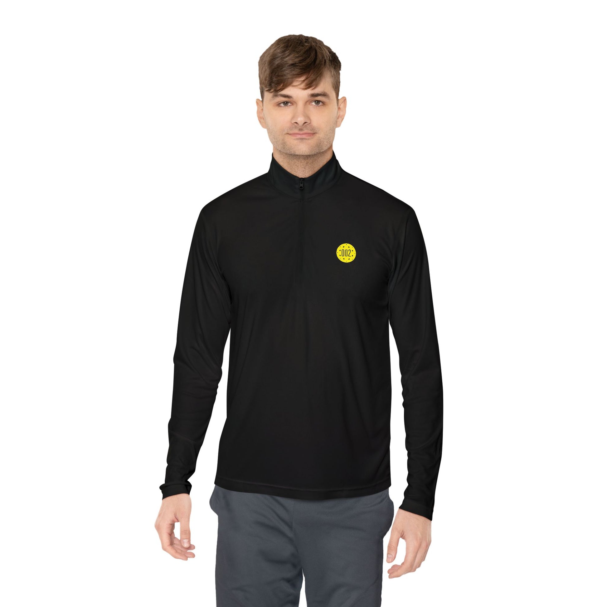 ZeroZeroTwo Branded Pickleball Unisex Quarter-Zip Pullover