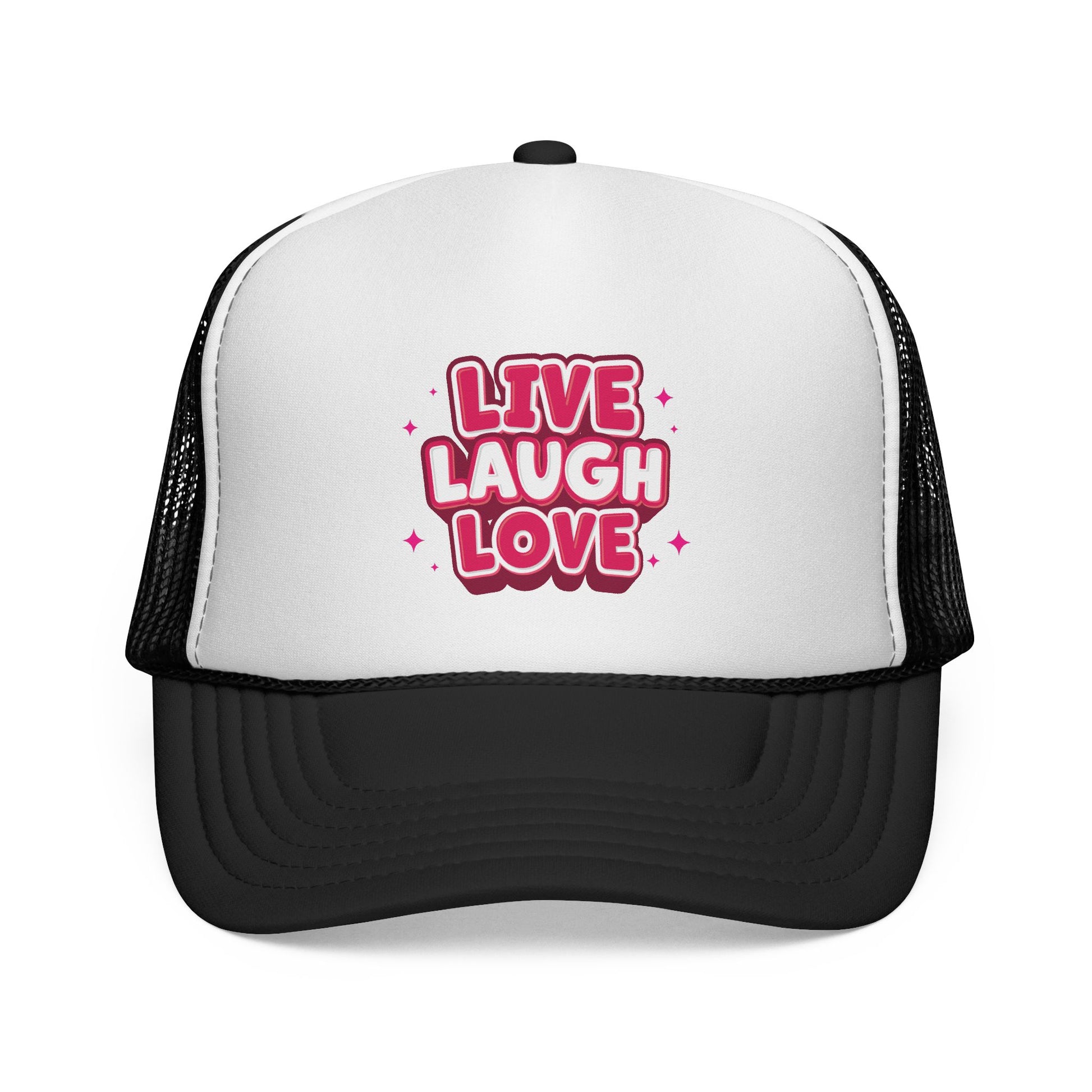 Live Laugh Love Unisex Adjustable Trucker Cap