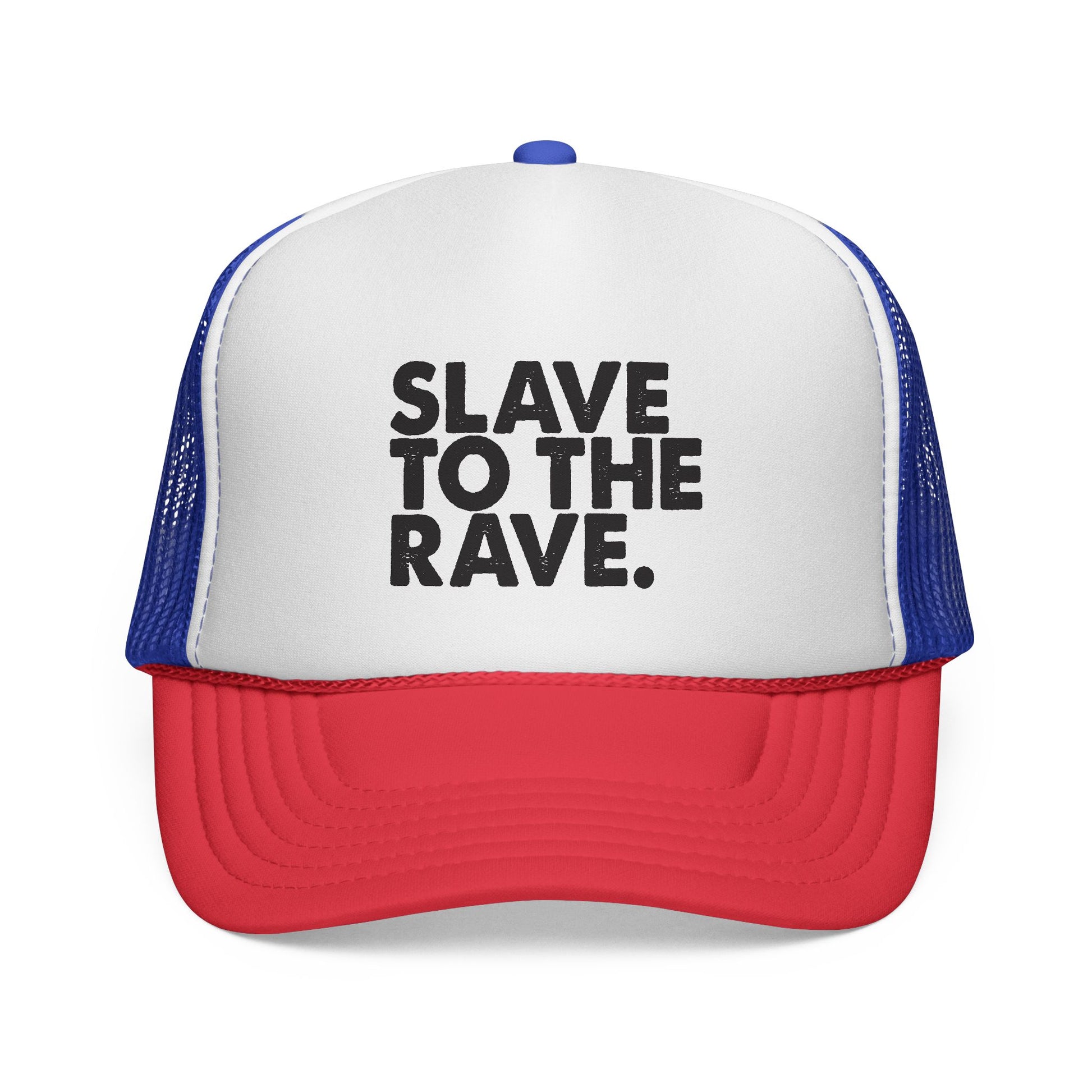 SLAVE TO THE RAVE Trucker Cap